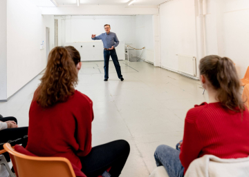 Beim Schauspielkurs für Kinder